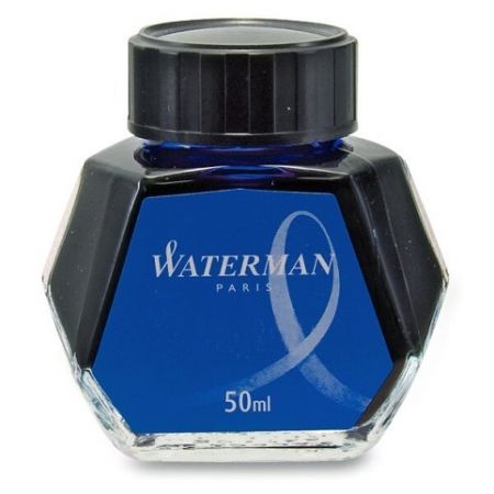 Inkoust lahvičkový Waterman Florida Blue, modrý (do plnicích per WATERMAN)