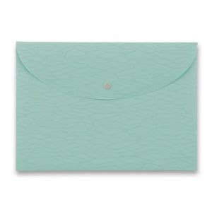 Spisovka s drukem Foldermate Nest Pastel A4, zelená