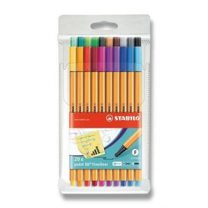 Liner Stabilo Point 88 pouzdro 20 ks