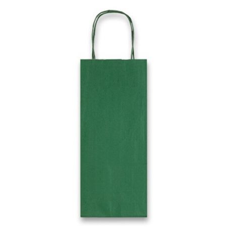 Dárková taška Allegra zelená, lahev