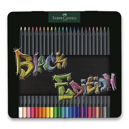 Pastelky Faber-Castell Black Edition 24 barev