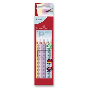 Pastelky Faber-Castell Jumbo Grip Pastel 5 barev