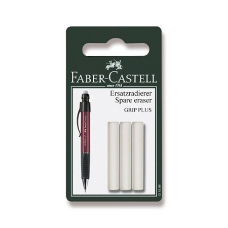 Náhradní pryž Faber-Castell Grip Plus 3 ks