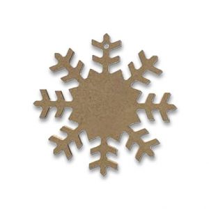 Dřevěný výřez Aladine Gomille Sněhová vločka