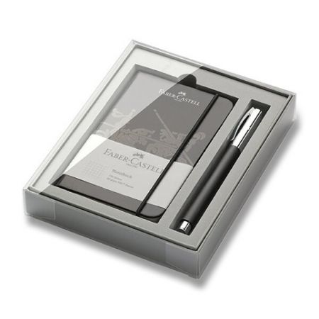 Faber-Castell Ambition Precious Resin roller, dárková sada se zápisníkem