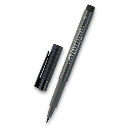Popisovač Faber-Castell Pitt Artist Pen Brush - černé a šedé odstíny 274