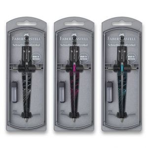 Kružítko Faber-Castell Quick Set Twister 2022 mix barev