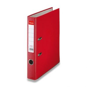 Pákový pořadač Esselte Economy A4, 50 mm, výběř barev červený