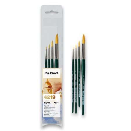 Sada štětců da Vinci Nova Synthetics 4 kusy