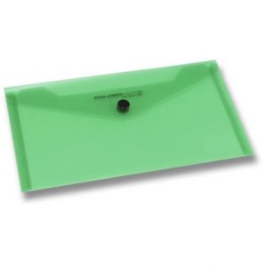 Spisovka / složka s drukem DL Foldermate PopGear ZELENÁ