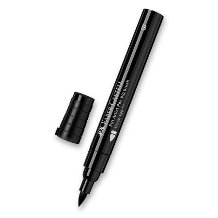 Faber-Castell Popisovač Pitt Artist pen Big Brush Černý