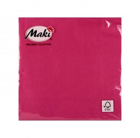 Ubrousky MAKI Unikolor C (20ks) Fuchsia