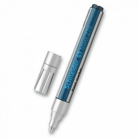 SCHNEIDER Permanentní lakový popisovač "Maxx 270", bílá, 1-3mm