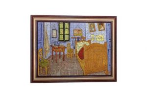 Puzzle deskové ArtFrame: Vincentův pokoj v Arles - Vincent van Gogh 55,5x40cm 500 dílků ve