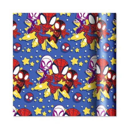 ALBI Dárkový papír - 2 m × 70 cm  - Vánoční Marvel