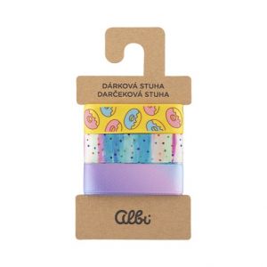 ALBI Set látkových stuh - Pro dívky (donuty)