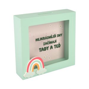 ALBI 3D pokladnička v  rámečku - Nejkrásnější sny