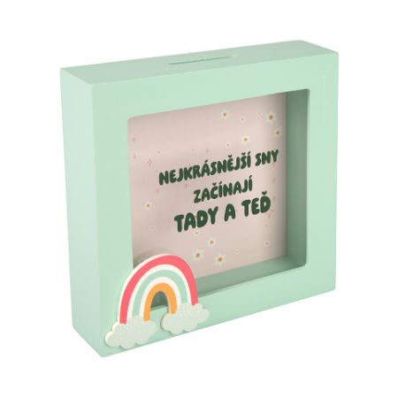 ALBI 3D pokladnička v rámečku - Nejkrásnější sny