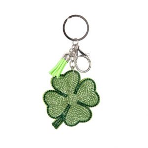 ALBI Štrasová klíčenka - Čtyřlístek