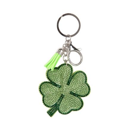 ALBI Štrasová klíčenka - Čtyřlístek