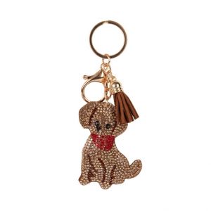 ALBI Štrasová klíčenka - Pejsek