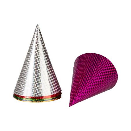 ALBI Čepičky holografické multicolor 6 ks