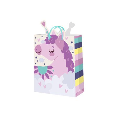 ALBI Dárková taška malá - Jednorožec (17,8 × 9,8 × 22,9 cm)