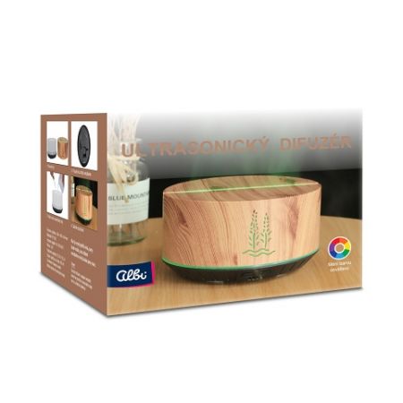 ALBI Plochý ultrasonický difuzér - Levandule