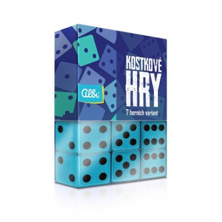 ALBI Modré kostkové hry