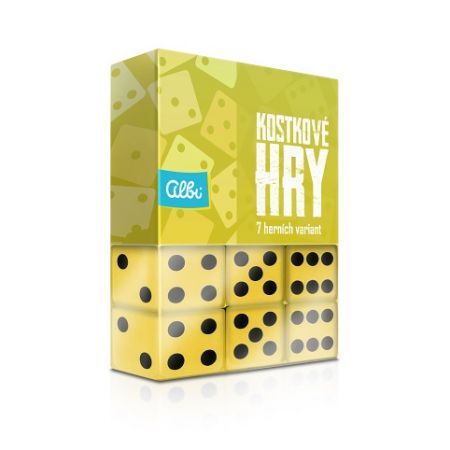 ALBI Žluté kostkové hry
