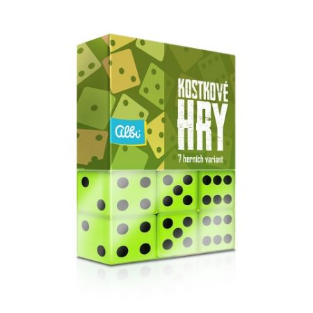 ALBI Zelené kostkové hry