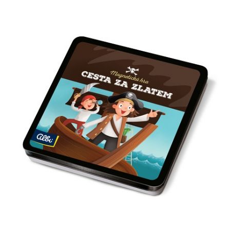 ALBI Magnetická hra na cesty - Cesta za zlatem