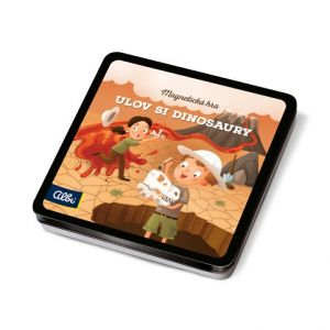 ALBI Magnetická hra na cesty - Ulov si dinosaury