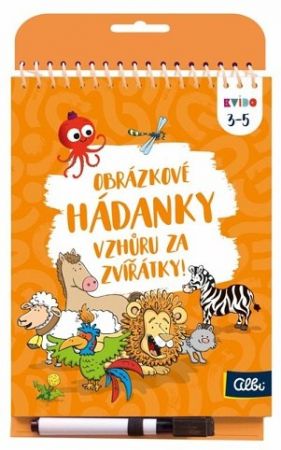 ALBI Kvído - Obrázkové hádanky: Vzhůru za zvířátky