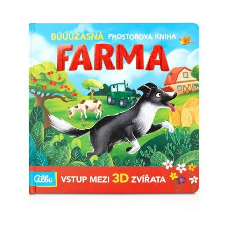 ALBI Prostorová 3D kniha - Farma