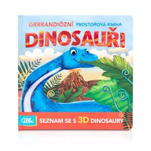 ALBI Prostorová 3D kniha - Dinosauři