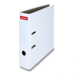 Pákový pořadač Esselte  Economy, A4, 75 mm - bílý