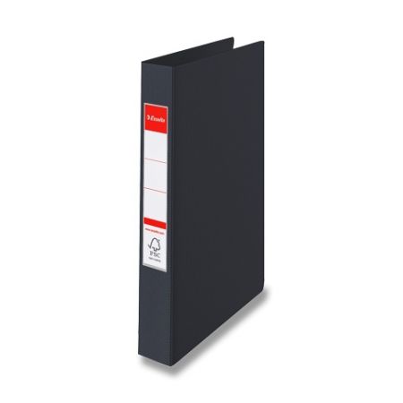 4kroužkový pořadač Esselte, A4, 42 mm - černý