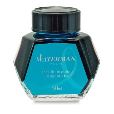 Lahvičkový inkoust Waterman - světle modrý