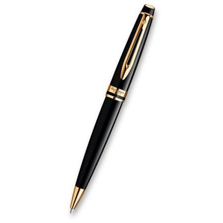 Kuličkové pero Waterman Expert Black Lacquer GT