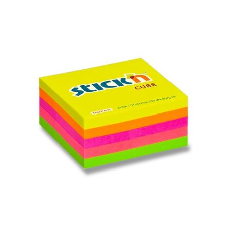 Samolepicí bloček Hopax Stick’n Neon Notes - 51 × 51 mm, 250 listů