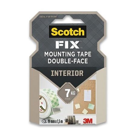 Oboustranná montážní páska Scotch 3M - 19 mm × 1,5 m