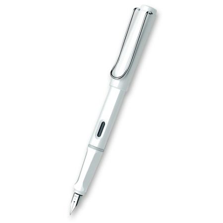 Plnicí pero Lamy Safari Shiny White - hrot M