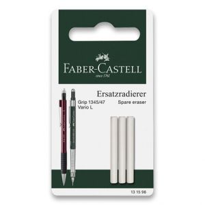 Náhradní pryž Faber-Castell Grip - 3 ks, blistr