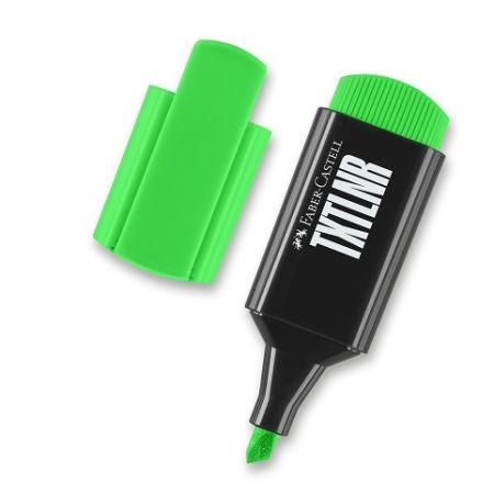 Zvýrazňovač Faber-Castell Short TXTLNR - zelený