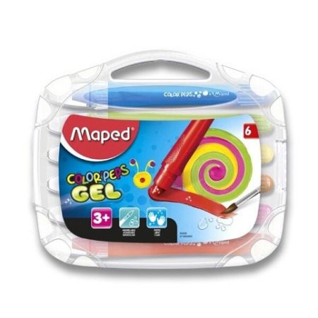 Gelové pastely Maped Color’Peps Gel - 6 barev