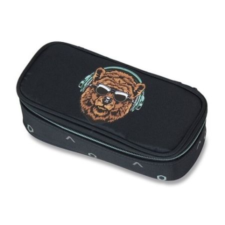 Penál Walker Fame Bear Buddy Dark Grey