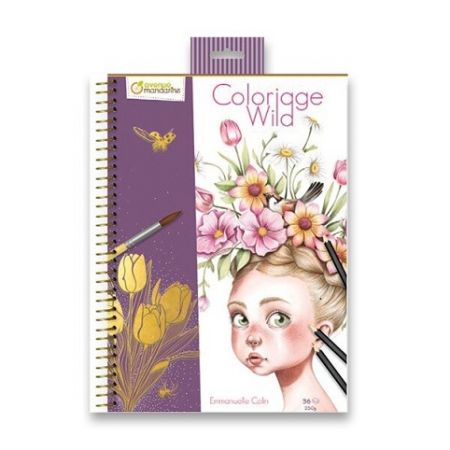 Omalovánky Avenue Mandarine Coloriage Wild - A4