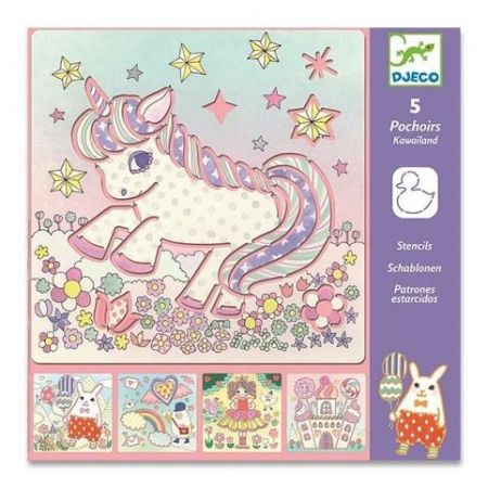 Šablony Djeco - Kawailand