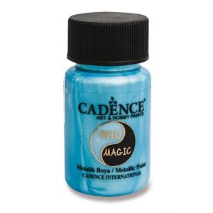 Metalická barva Cadence Twin Magic, 50 ml - zel./modrá